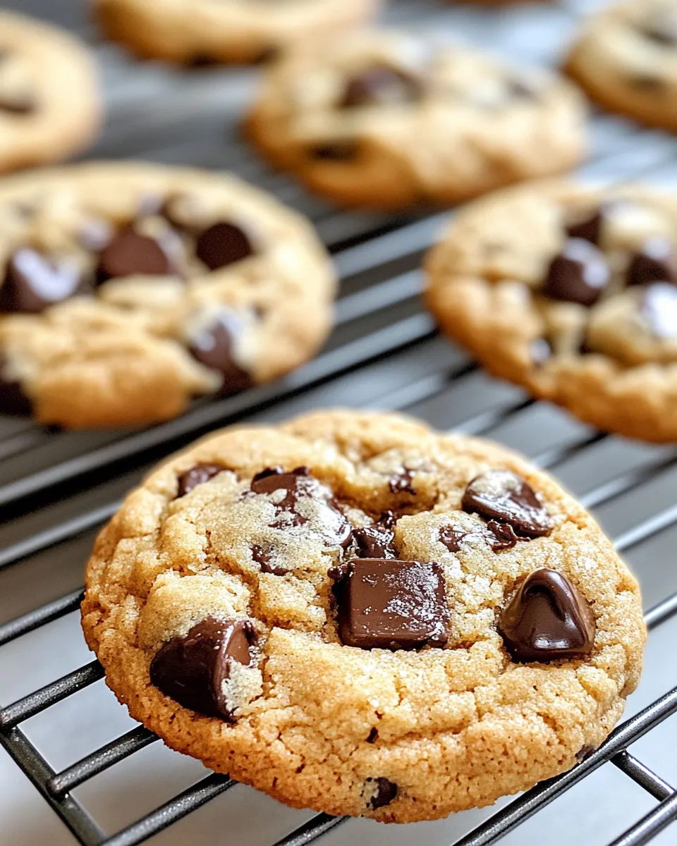 Easy Brown Butter Chocolate Chip Cookies recipe photo