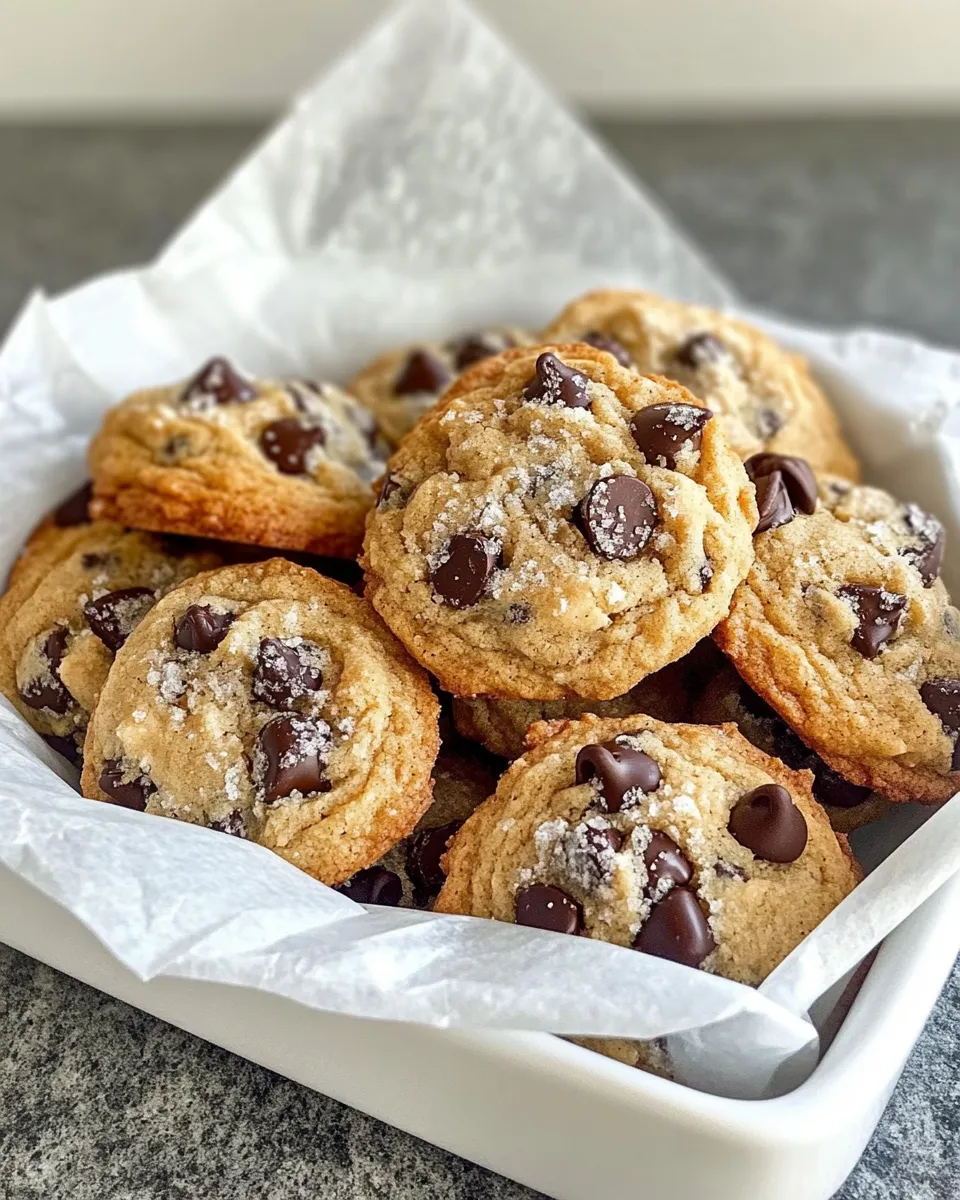 Delicious Brown Butter Chocolate Chip Cookies dish photo