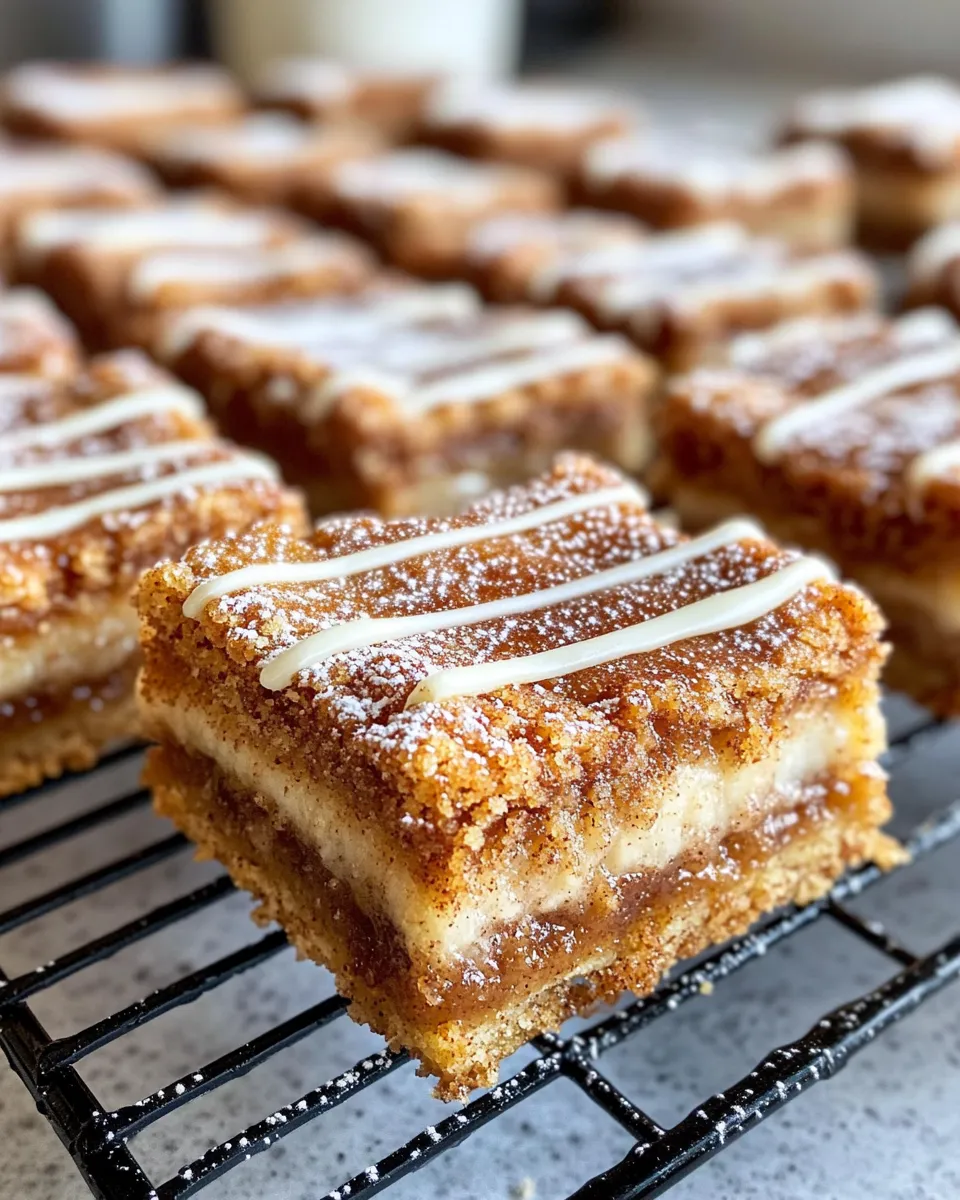 Delicious Brown Sugar Cinnamon Toaster Pastry Bars food shot