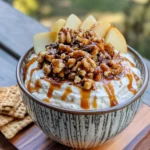 Homemade Caramel Apple Cheesecake Dip photo
