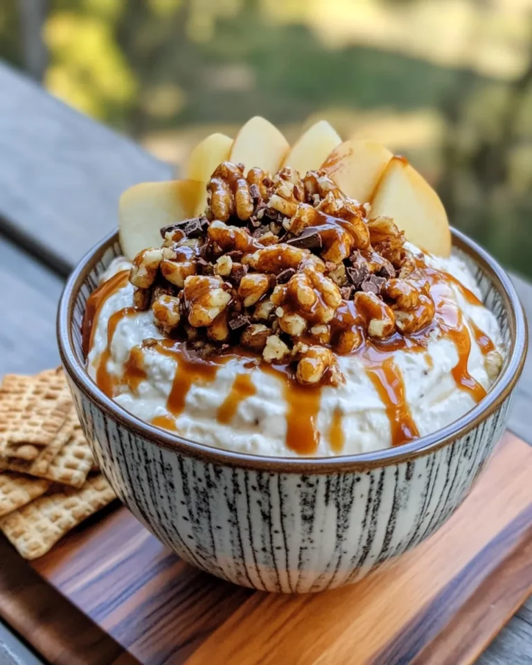 Homemade Caramel Apple Cheesecake Dip photo