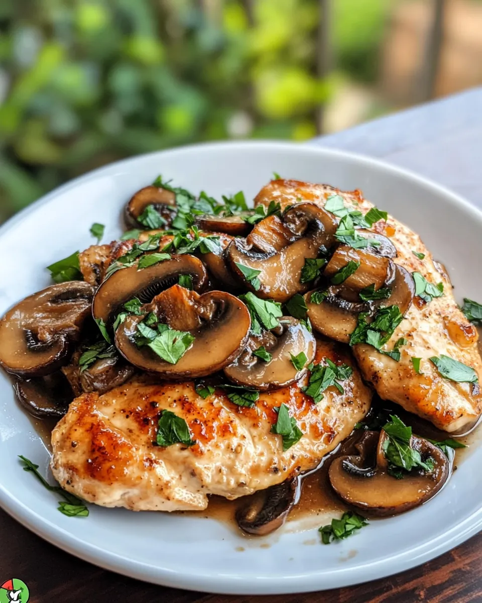 Easy Chicken Marsala With Mushrooms recipe photo