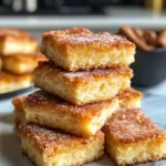 Homemade Cinnamon Sugar Churro Bars photo