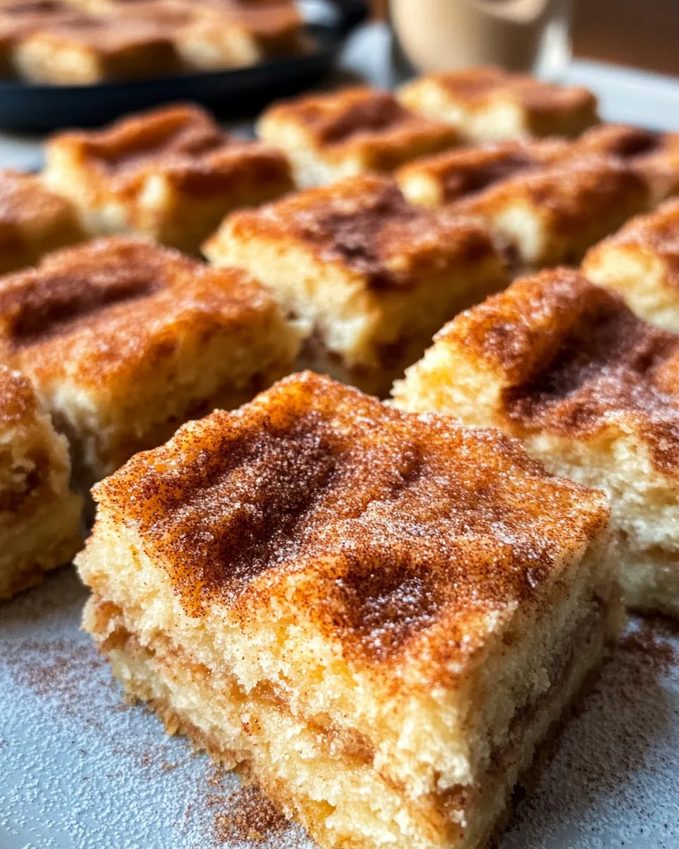 Classic Cinnamon Sugar Churro Bars image