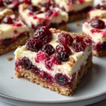 Homemade Cranberry Bliss Bars Copycat recipe photo