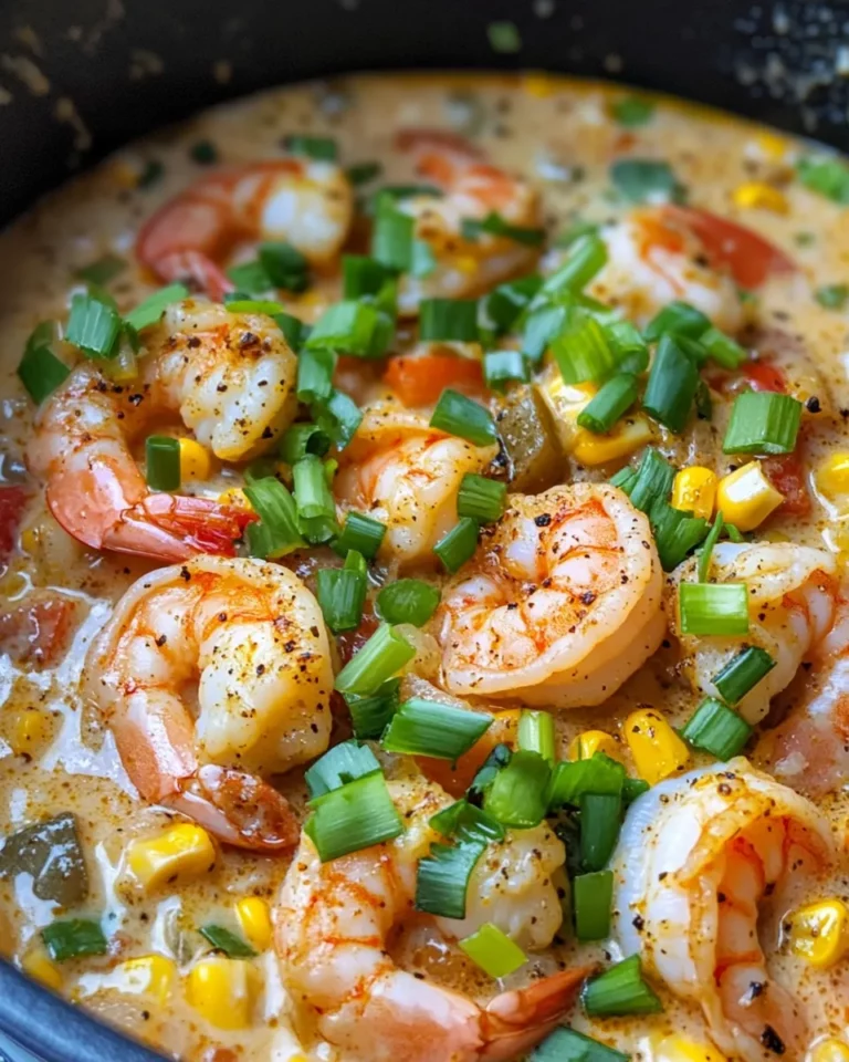 Homemade Creamy Cajun Shrimp Corn Chowder photo