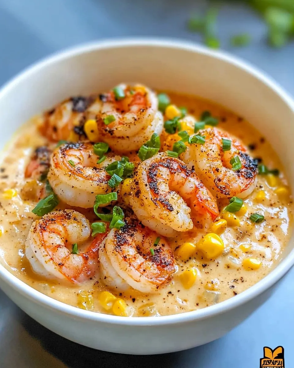 Classic Creamy Cajun Shrimp Corn Chowder image