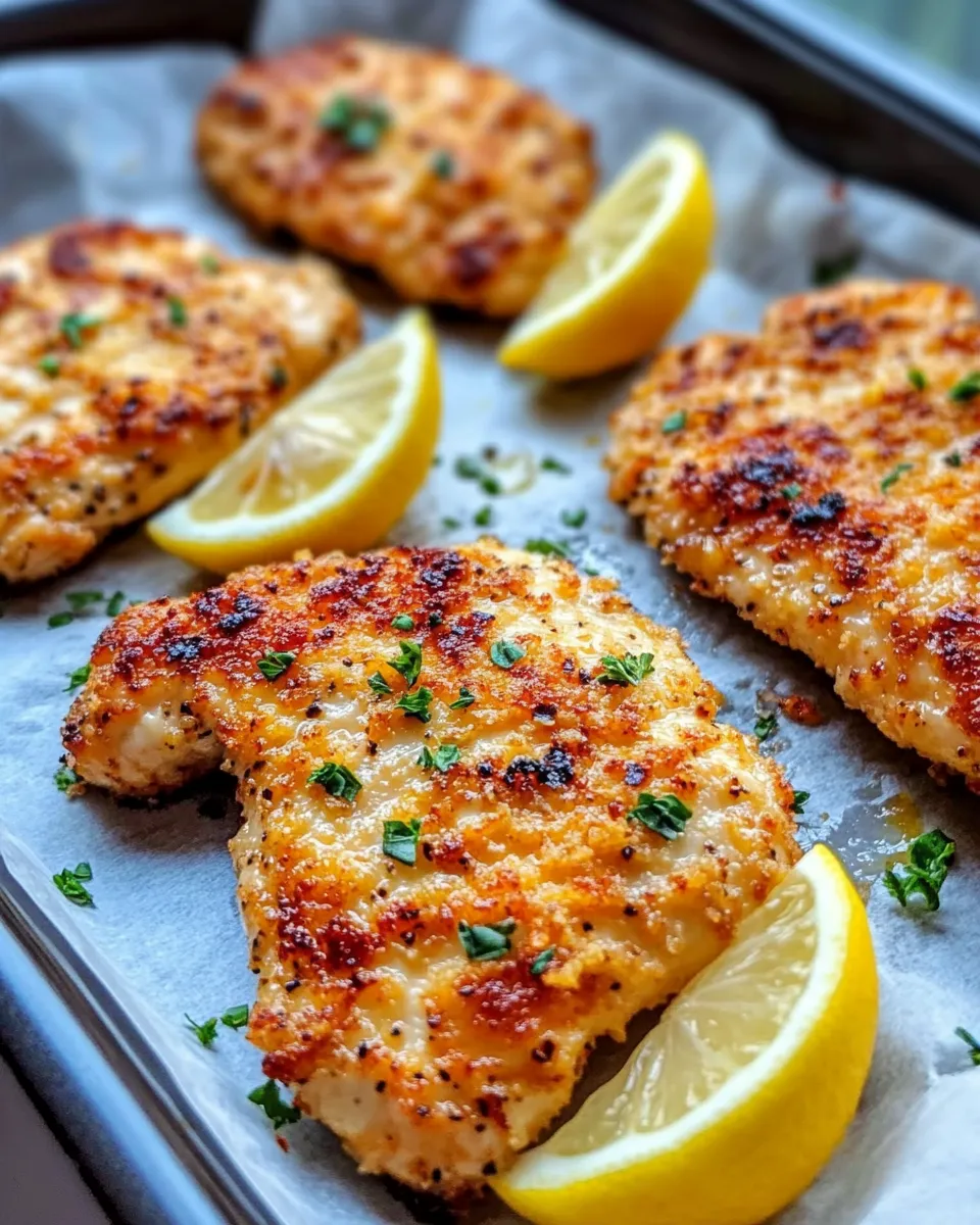 Delicious Crispy Lemon Chicken Cutlets dish photo
