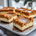 Homemade Gingerbread Cheesecake Bars photo