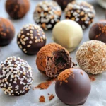 Delicious Gingerbread Truffles With Cocoa recipe photo