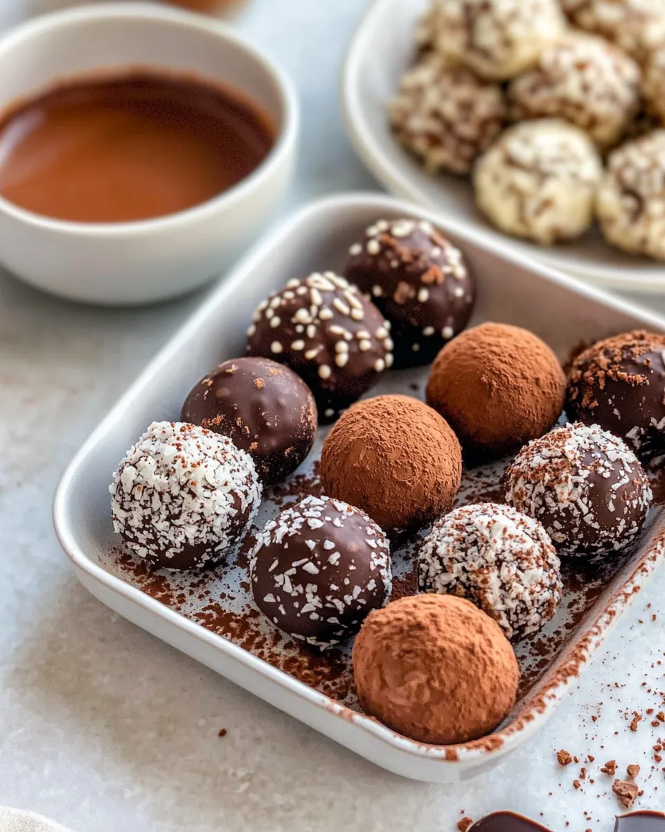 Classic Gingerbread Truffles With Cocoa dish photo
