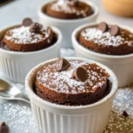 Homemade Hot Cocoa Lava Cakes recipe photo
