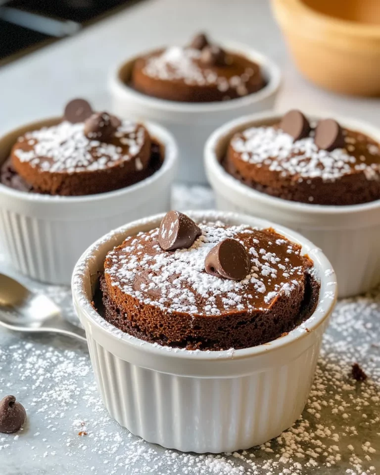Homemade Hot Cocoa Lava Cakes recipe photo