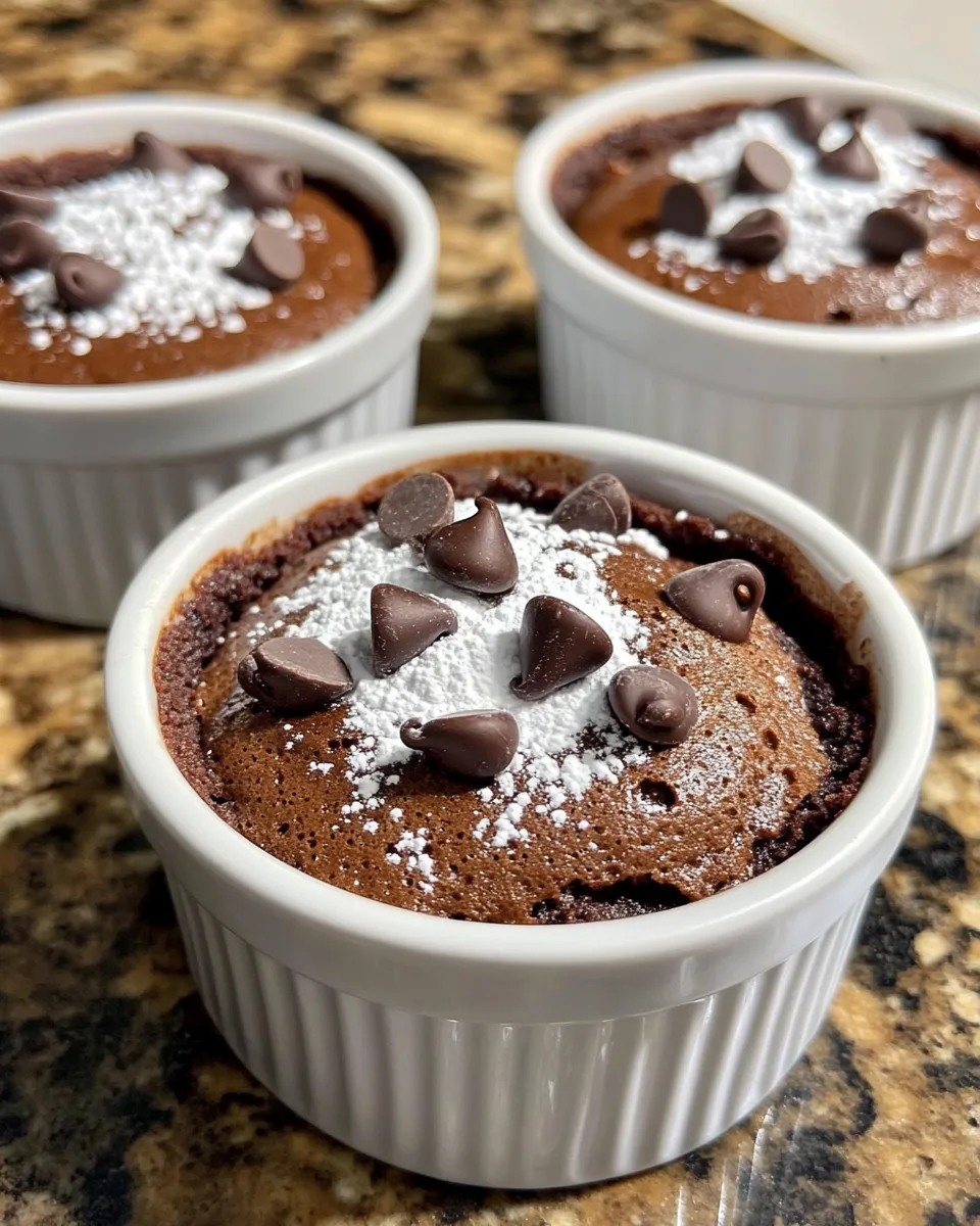 Classic Hot Cocoa Lava Cakes dish photo