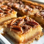 Homemade Maple Pecan Pie Bars photo