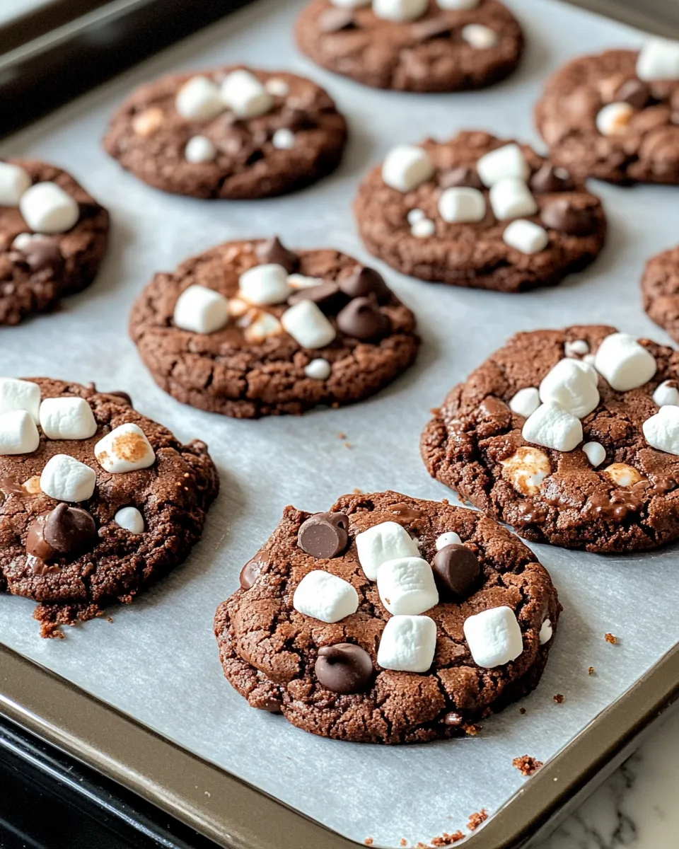 Classic Marshmallow Hot Cocoa Cookies image