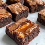 Homemade Miso Caramel Brownies recipe photo
