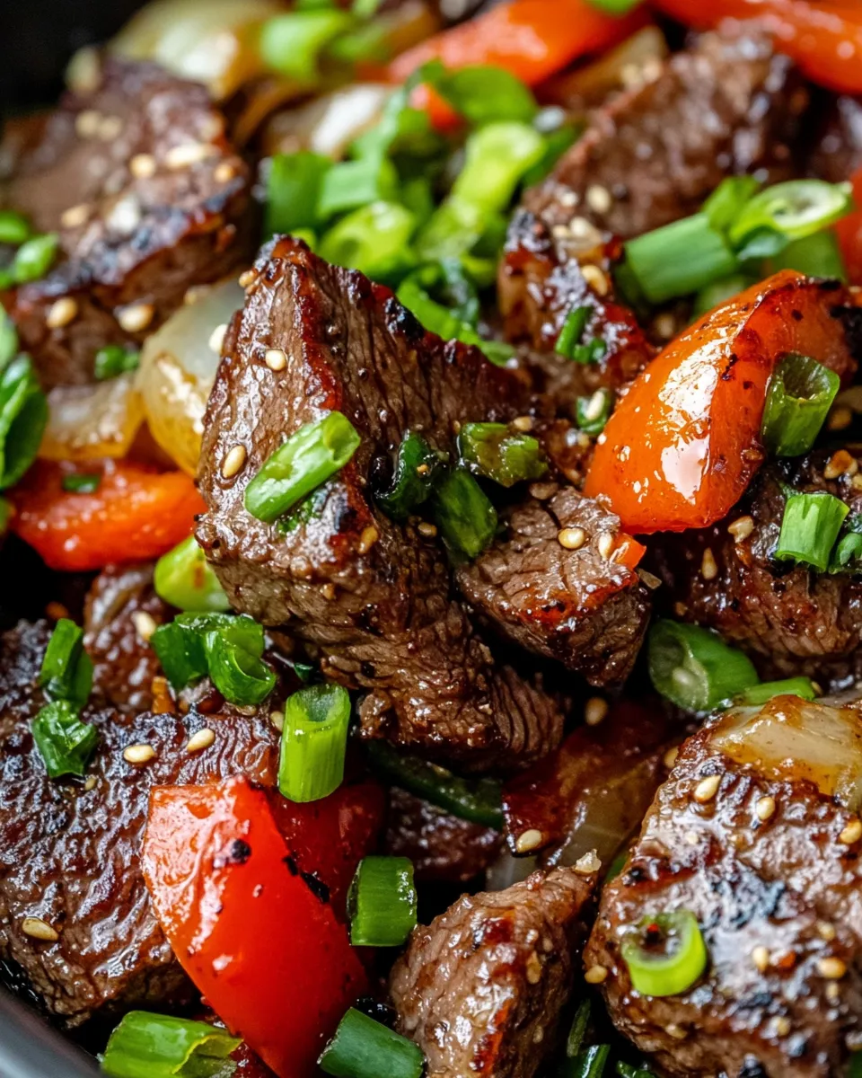 Classic Pepper Steak With Onions image