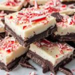 Homemade Peppermint Bark Fudge photo