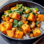 Homemade Roasted Butternut And Chickpea Curry recipe photo