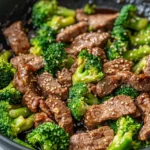 Homemade Sesame Beef And Broccoli Stir-Fry photo