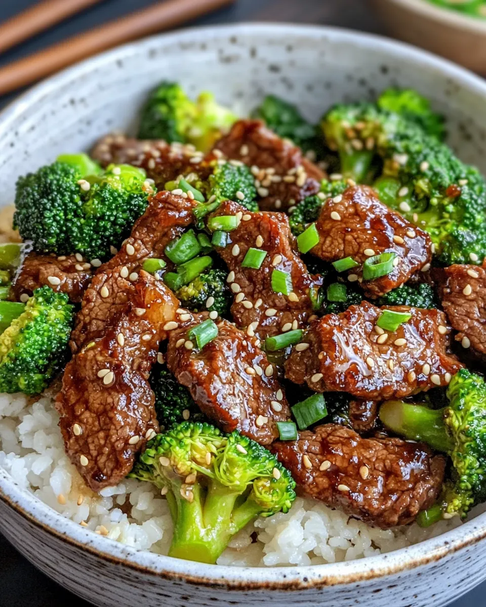 Easy Sesame Beef And Broccoli Stir-Fry dish photo