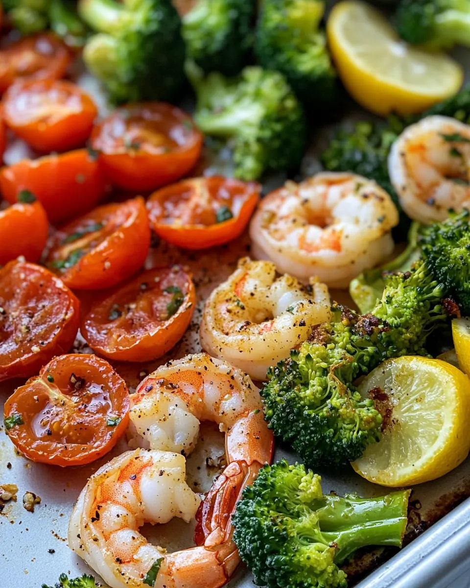 Homemade Sheet-Pan Shrimp And Vegetables photo
