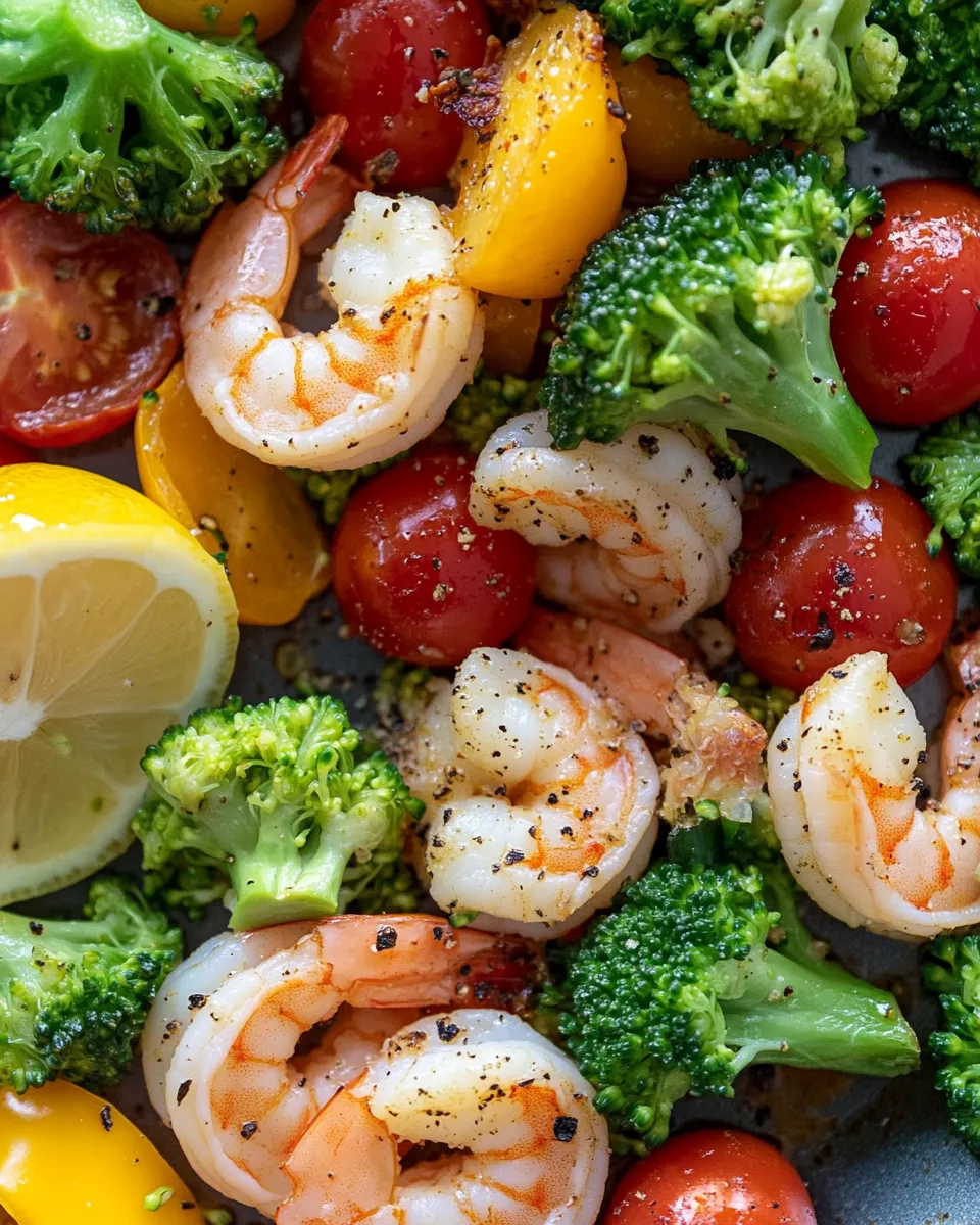 Classic Sheet-Pan Shrimp And Vegetables image