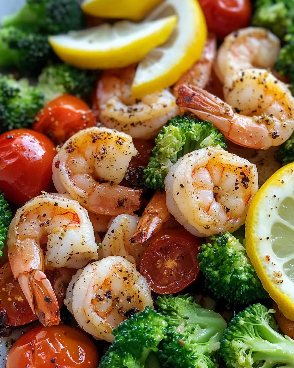 Easy Sheet-Pan Shrimp And Vegetables recipe photo