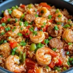 Homemade Shrimp And Turkey Sausage Jambalaya photo