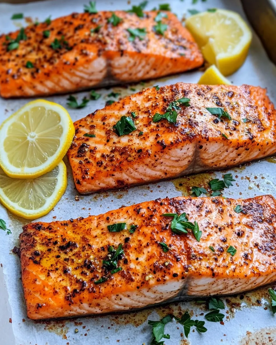 Classic Smoky Paprika Roasted Salmon image