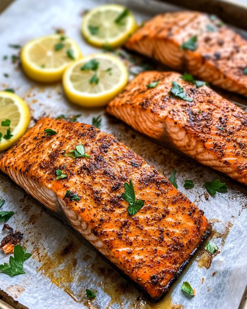 Delicious Smoky Paprika Roasted Salmon dish photo