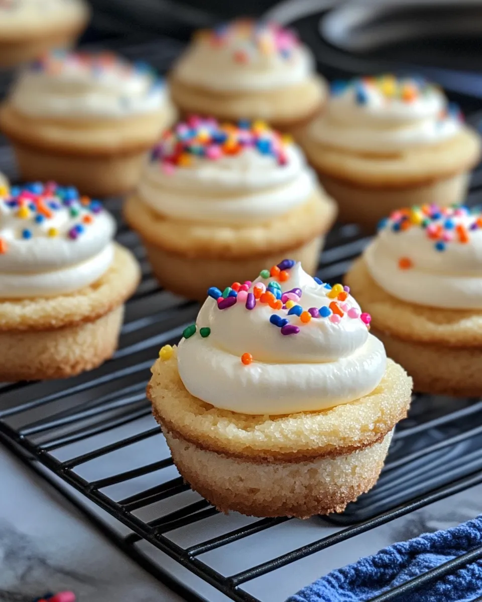 Delicious Sugar Cookie Cheesecake Cups dish photo