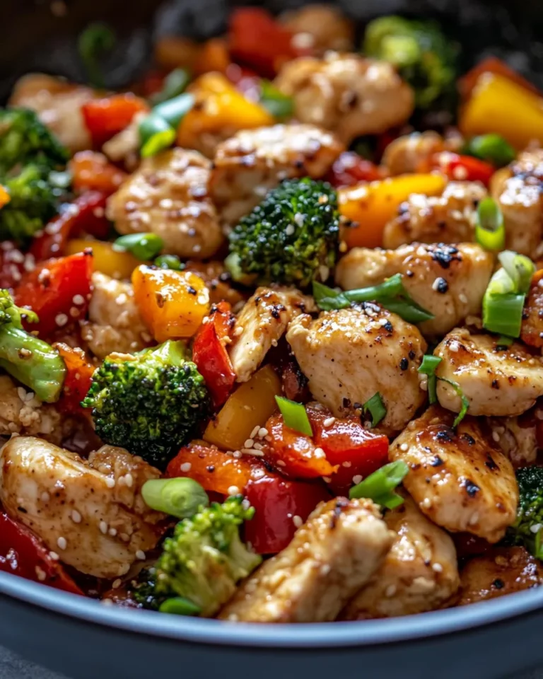 Homemade Sweet Chili Chicken Stir-Fry photo