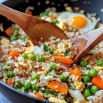 Homemade Veggie Fried Rice With Eggs photo