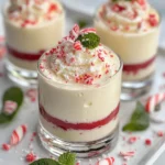Homemade White Chocolate Peppermint Mousse photo