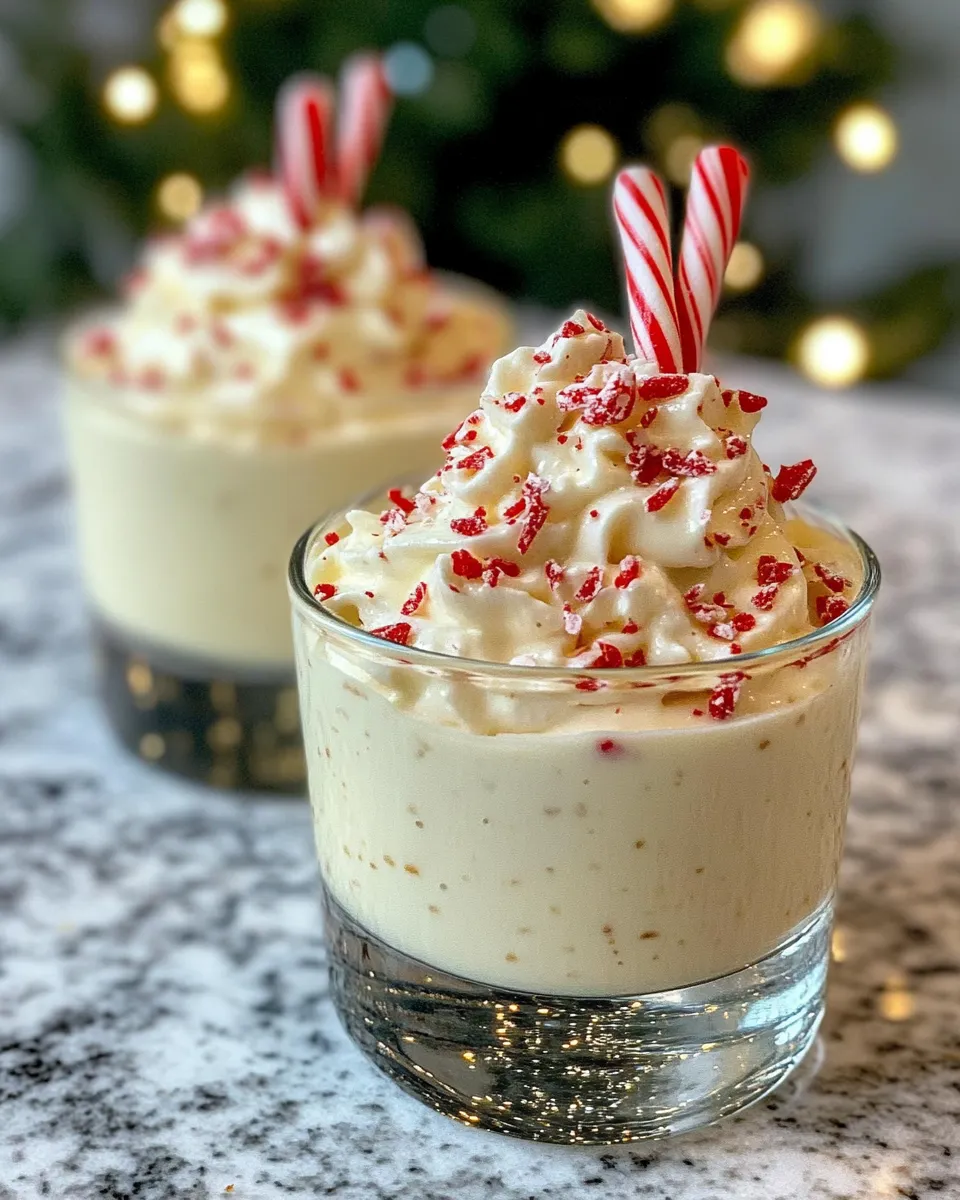 Easy White Chocolate Peppermint Mousse recipe photo