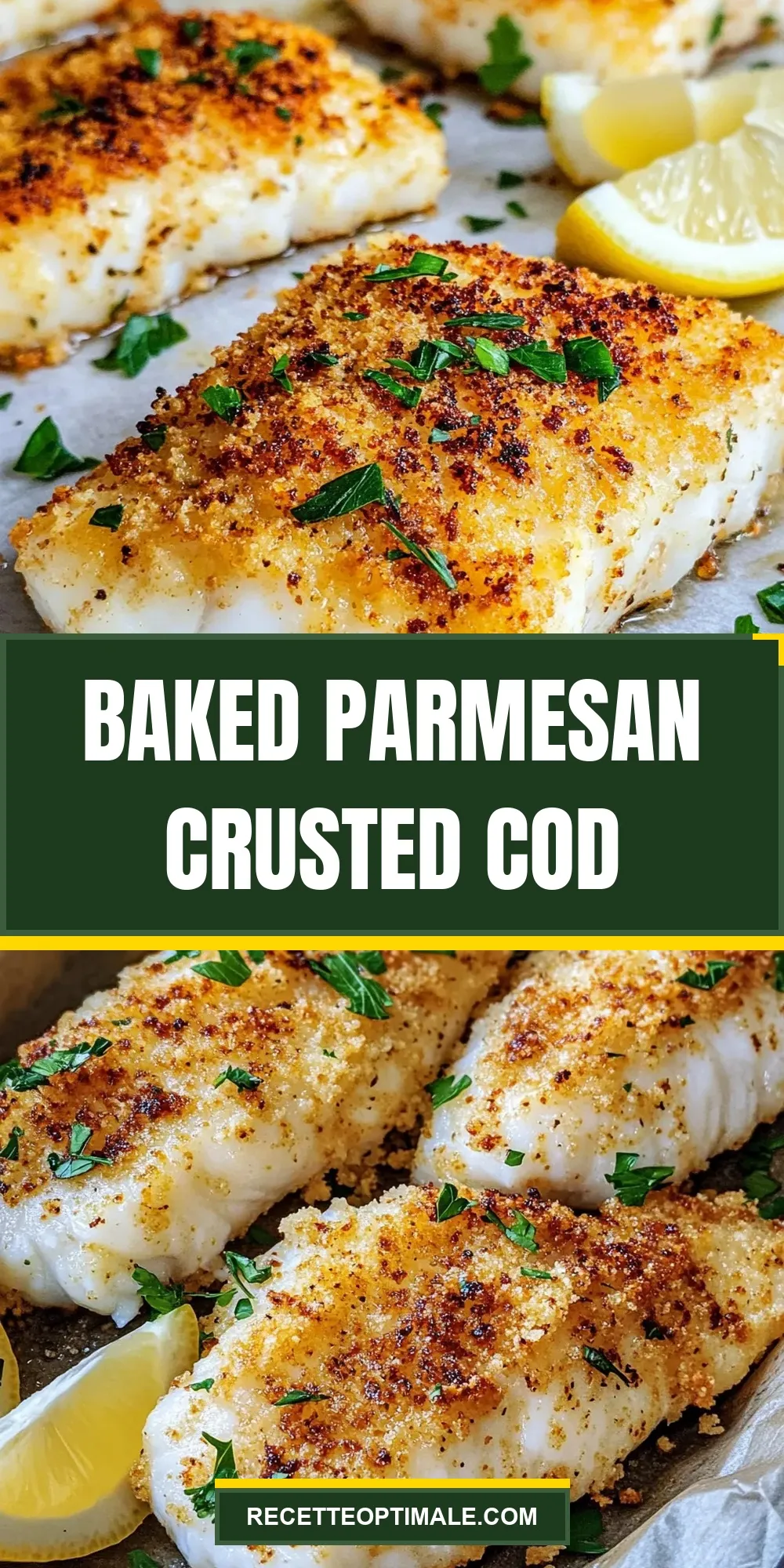 Baked Parmesan Crusted Cod (Easy & Delicious)
