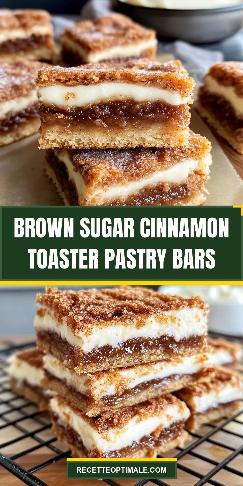 Easy Brown Sugar Cinnamon Toaster Pastry Bars Recipe