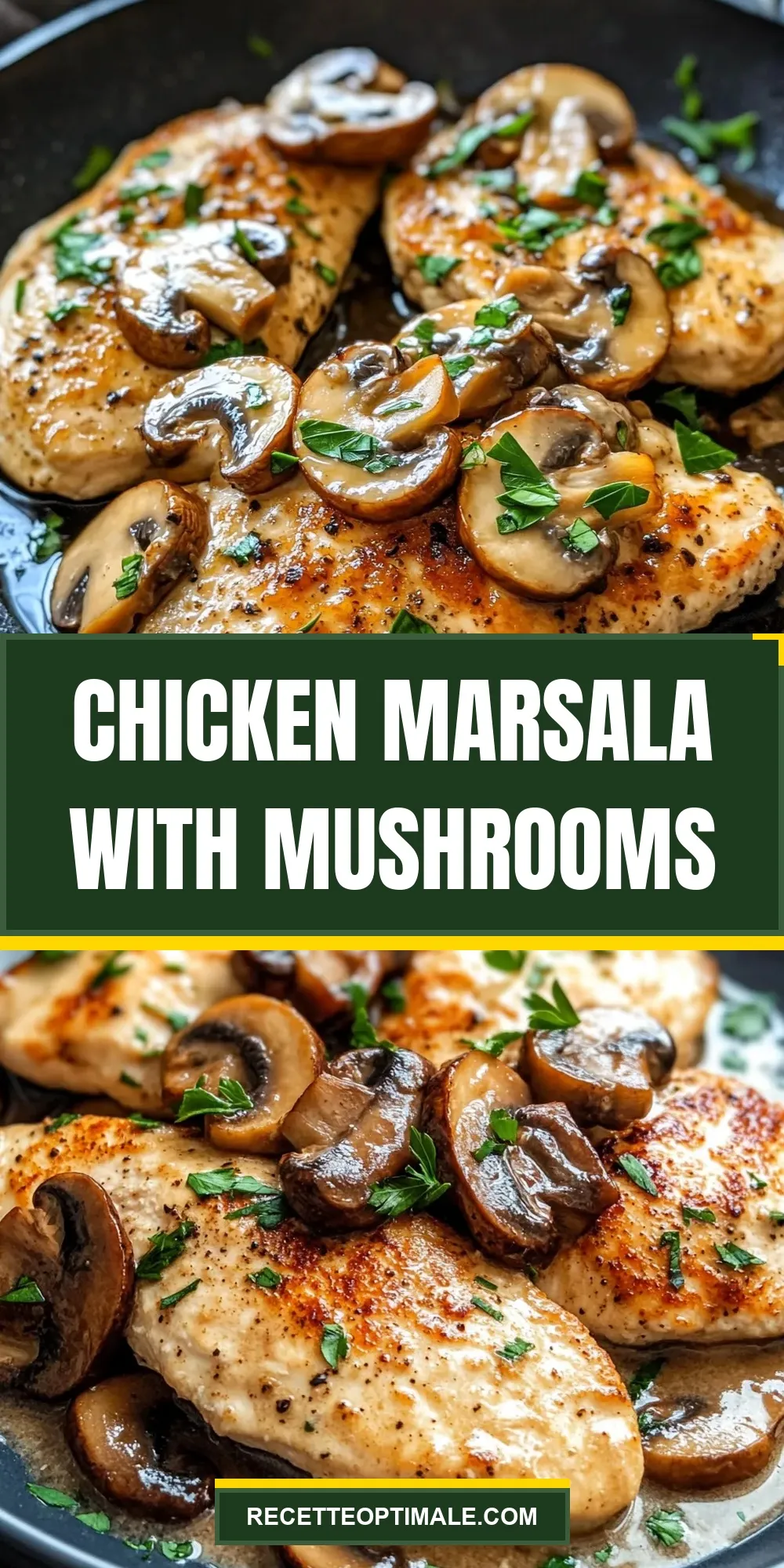 How To Make Creamy Chicken Marsala With Mushrooms