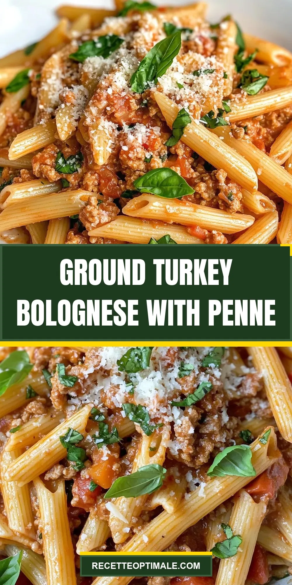 Perfect Ground Turkey Bolognese With Penne