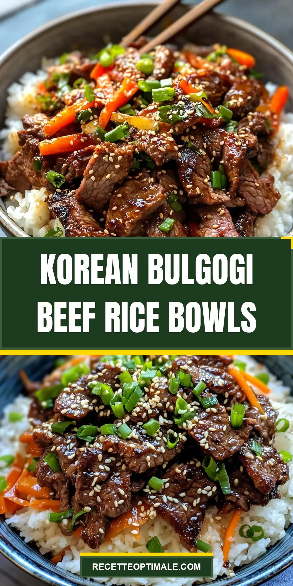 The Best Korean Bulgogi Beef Rice Bowls Ever