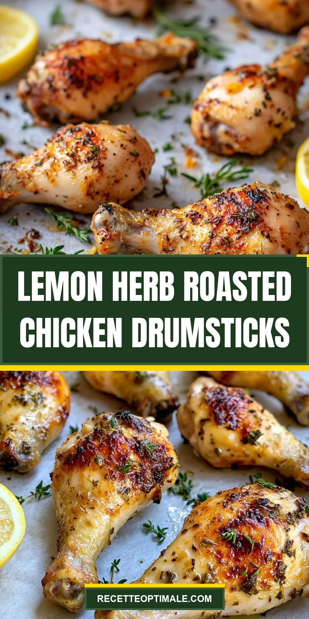 How To Make The Best Lemon Herb Roasted Chicken Drumsticks