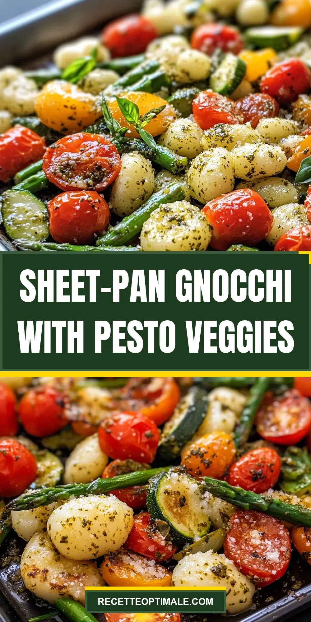 How To Make Savory Sheet-Pan Gnocchi With Pesto Veggies