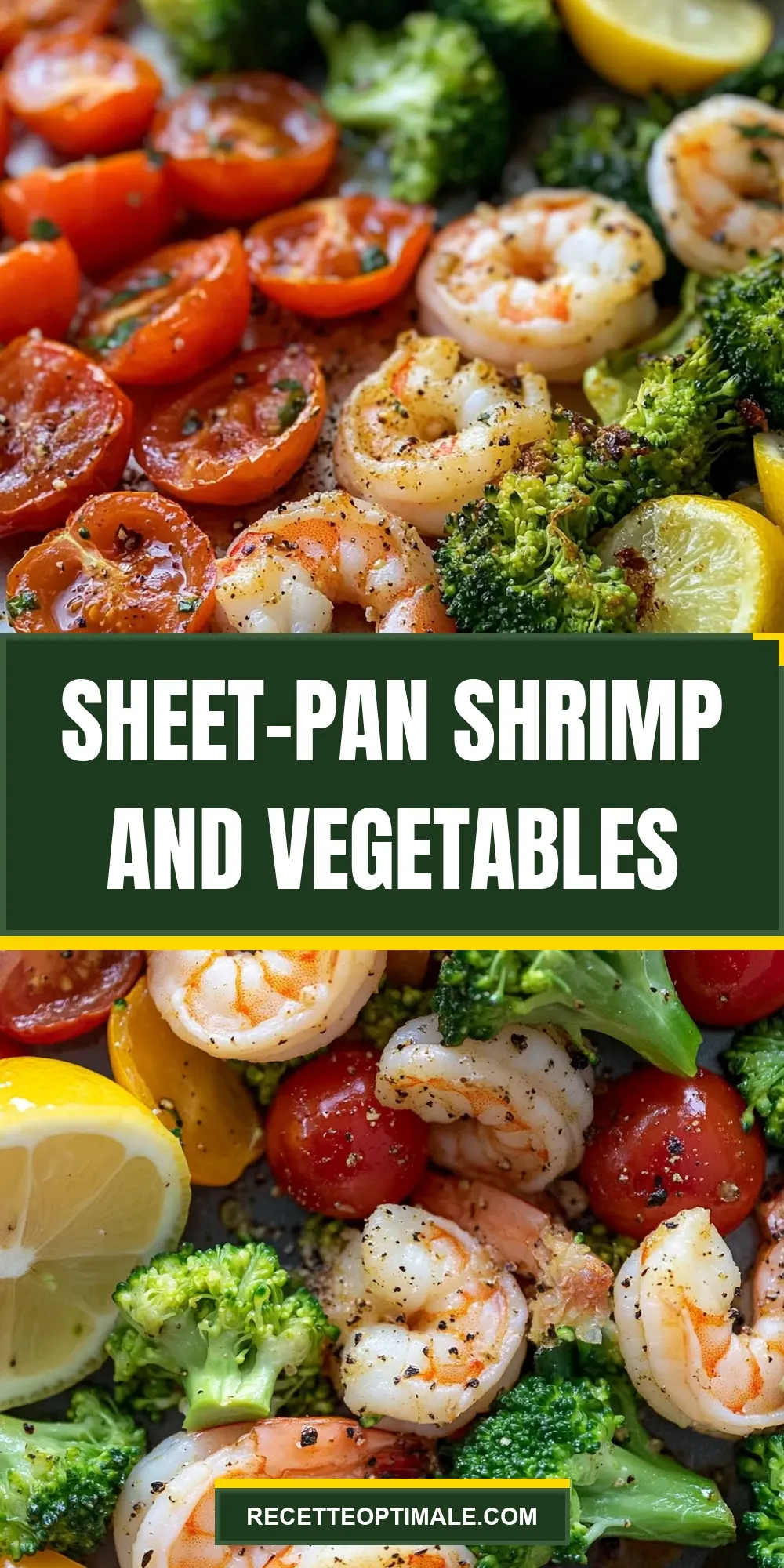 Sheet-Pan Shrimp And Vegetables Recipe