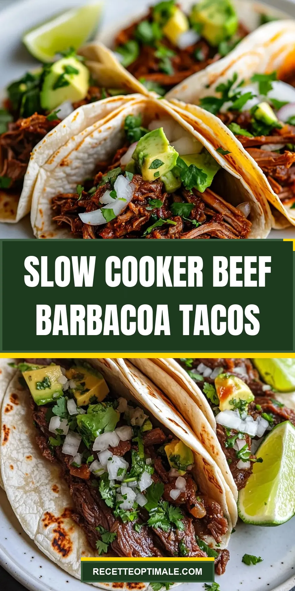 The Best Slow Cooker Beef Barbacoa Tacos Ever