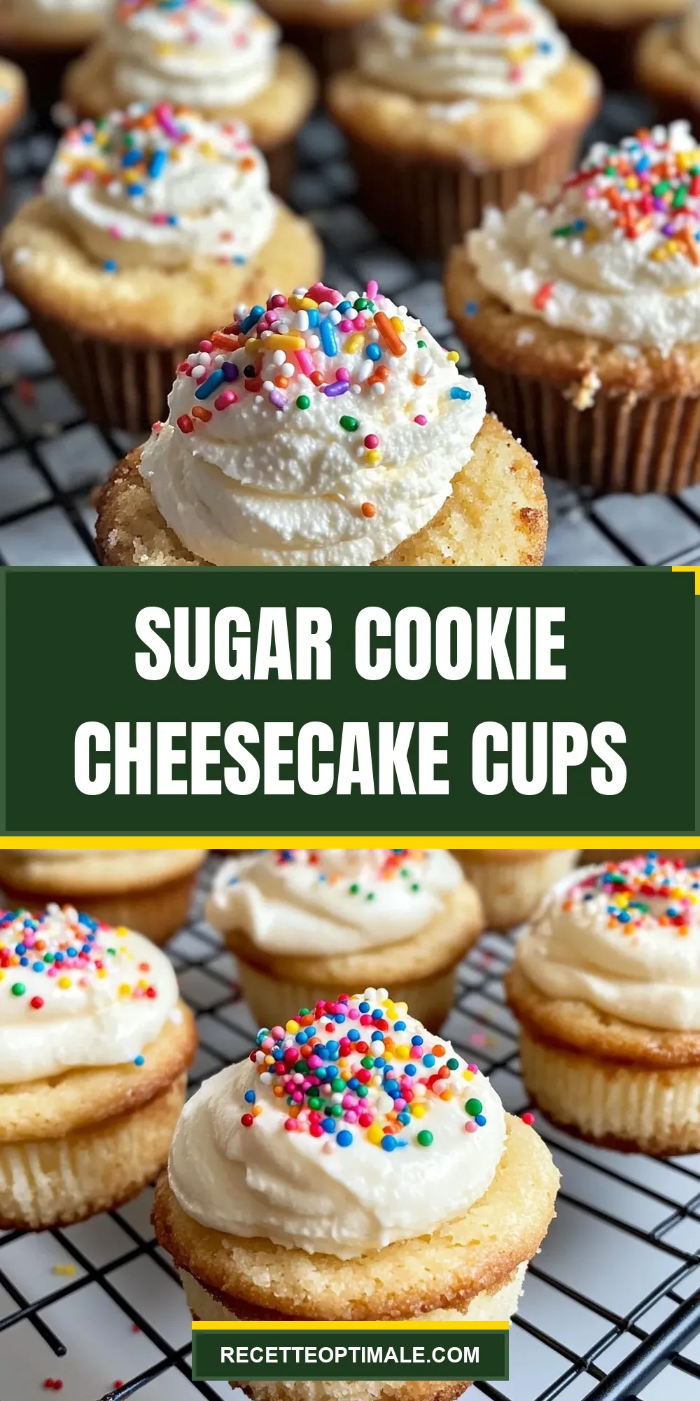 Sugar Cookie Cheesecake Cups Recipe