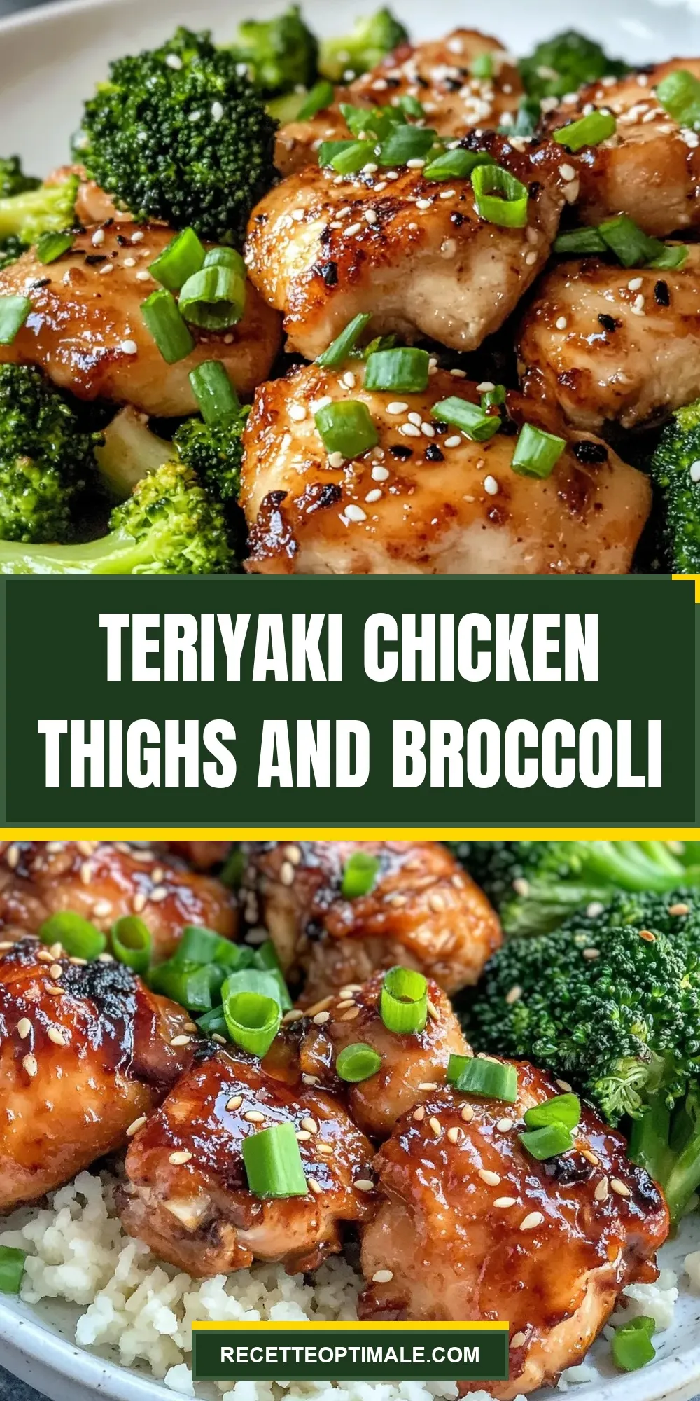 Easy Teriyaki Chicken Thighs And Broccoli Recipe