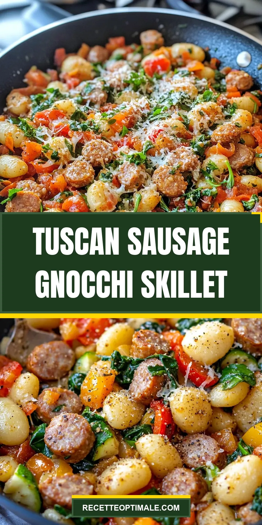 How To Make Amazing Tuscan Sausage Gnocchi Skillet