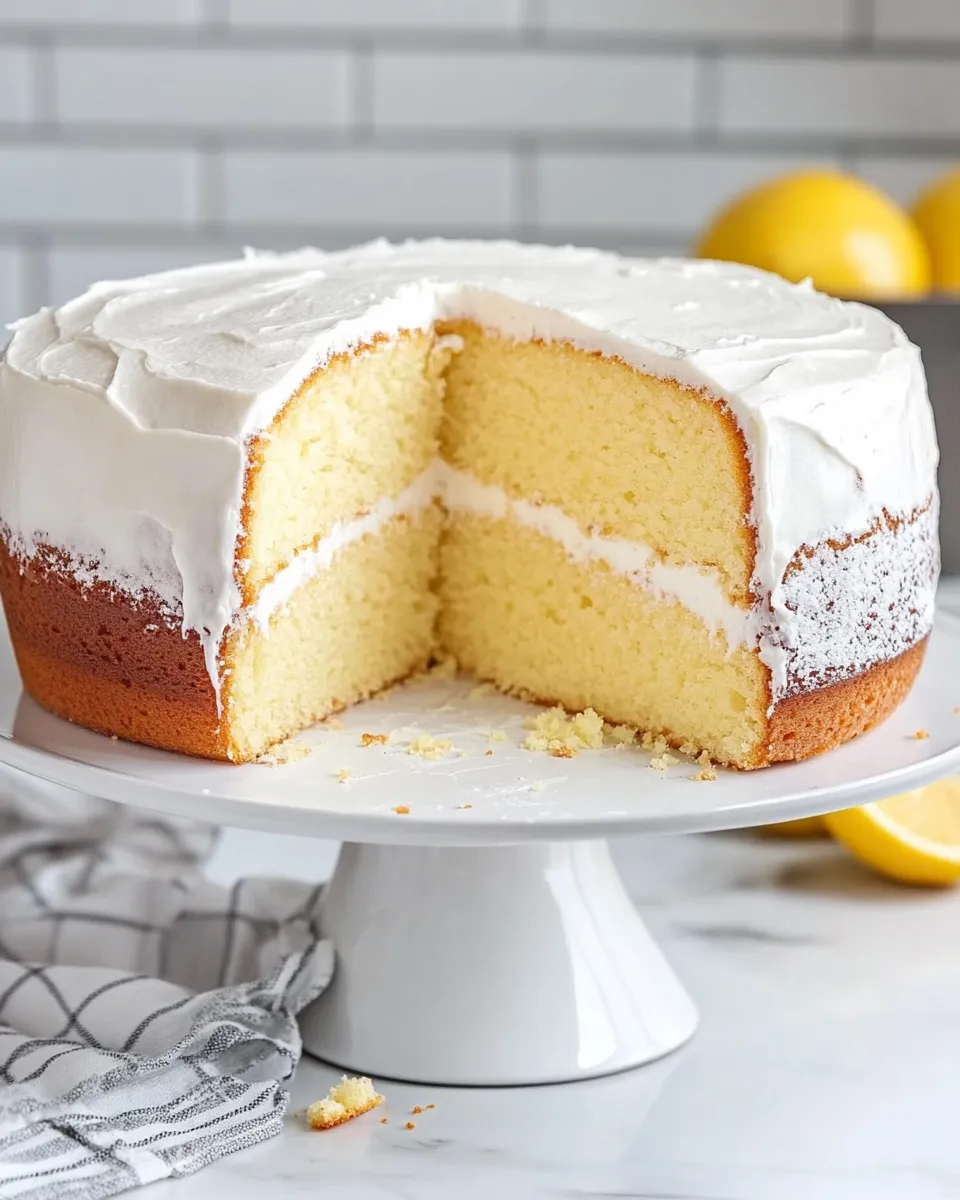 Classic 7 UP Cake recipe image